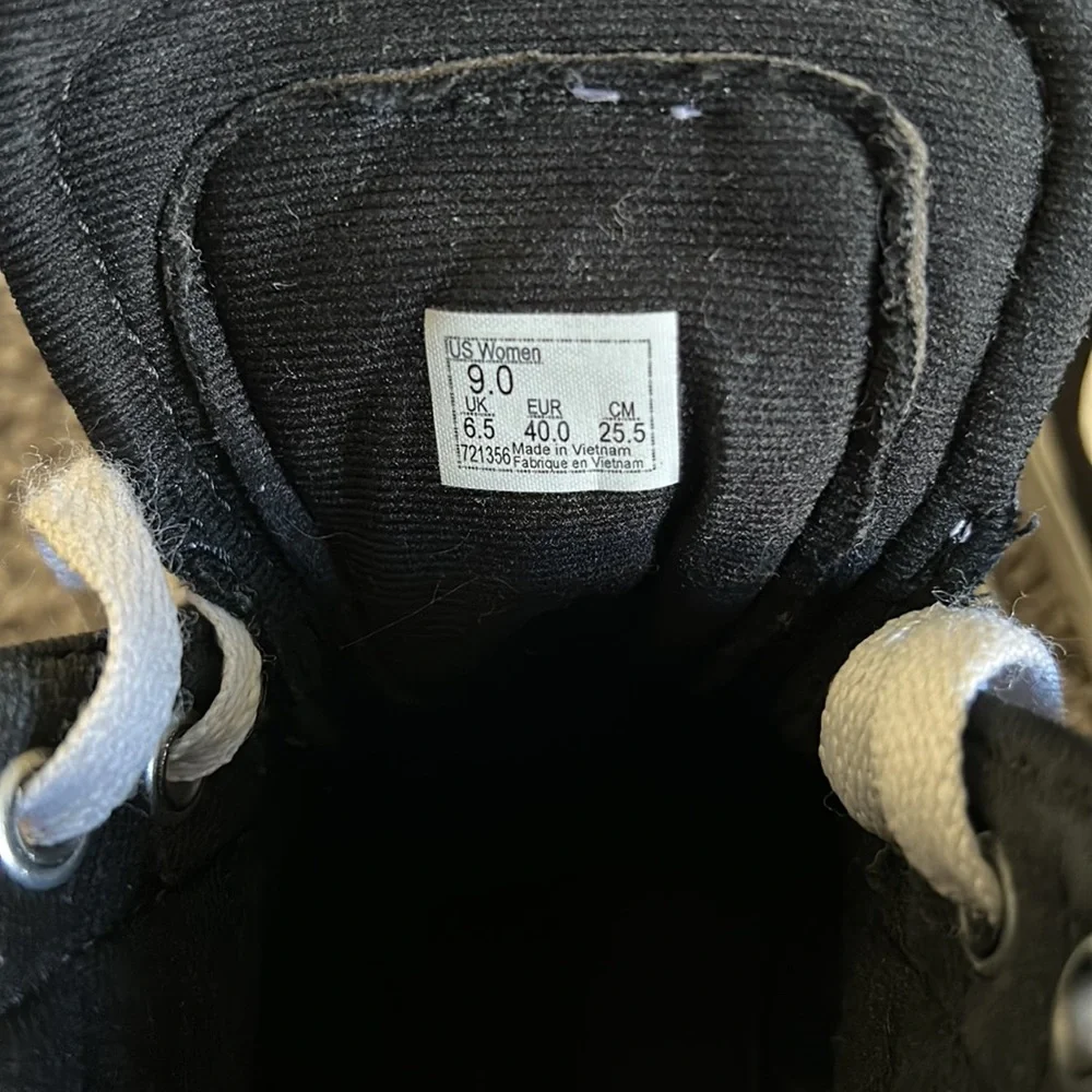 black high top vans - Picture 4 of 4